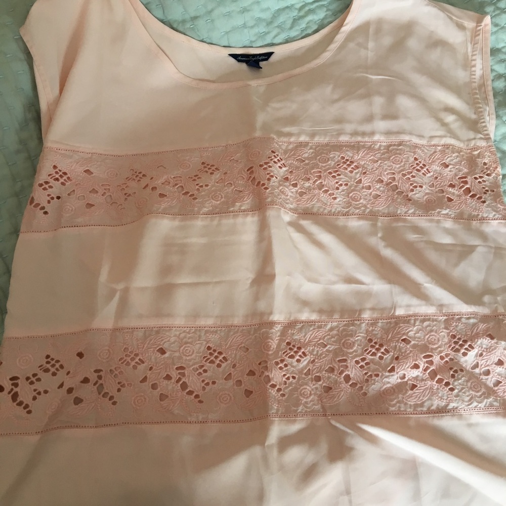 Pink Lace Top